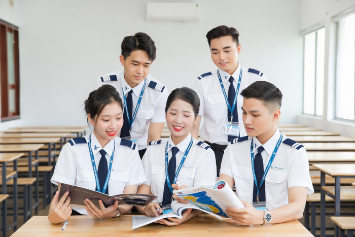 Ảnh minh hoạ: Sinh viên Học viện Hàng không Việt Nam