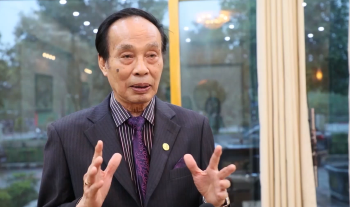 Giáo sư, Tiến sĩ Nguyễn Đức Chính - nguyên Phó Giám đốc Đại học Quốc gia Hà Nội. Ảnh: VNU