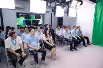 HUIT khánh thành phòng Studio hiện đại, tăng cường cơ sở vật chất phục vụ đào tạo