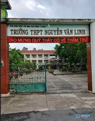 Trường Trung học phổ thông Nguyễn Văn Linh. Ảnh: Bạn đọc cung cấp gdvn-thpt-nguyen-van-linh-binh-thuan.jpg