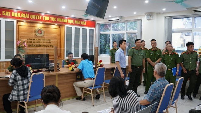 Trụ sở Công an phường Ô Chợ Dừa. Ảnh: Công an phường Ô Chợ Dừa cong-phuong-o-cho-dua-2.jpg