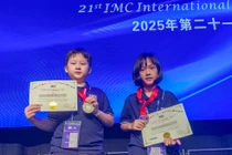 2 học sinh TH&THCS May giành huy chương Bạc tại Kỳ thi Toán học trẻ quốc tế IMC 2025