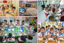 Để phòng ngộ độc thực phẩm, trường học áp dụng quy trình kiểm thực 3 bước