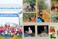 Hai cô giáo trẻ xung phong đến Làng Mảnh, phải “hứng” sóng trên đồi để làm việc