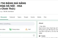 Xuất hiện lò luyện thi đánh giá năng lực, Đại học Quốc gia Hà Nội nói gì?