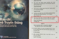 Thu hồi sách về báo chí, truyền thông dịch không xin phép, không đề tên tác giả