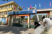 Học sinh lớp 4 Tiểu học An Khánh B bị phụ huynh vào trường đánh phải nhập viện