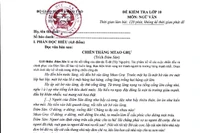 Đôi điều băn khoăn về đề minh hoạ tốt nghiệp từ năm 2025 môn Ngữ văn 