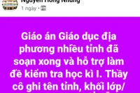 Nội dung giáo dục địa phương là môn học rối nhất chương trình 2018