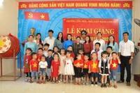 Lễ khai giảng giữa đảo tiền tiêu Bạch Long Vĩ