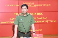 Trung tướng Trần Vi Dân: Đào tạo CAND cần gắn với nhiệm vụ nghiên cứu khoa học