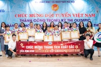 9/9 HS Trường Newton giành huy chương tại Olympic Toán và Khoa học quốc tế 2024