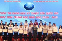 Nhiều quyền lợi đi kèm khi học sinh đạt giải Cuộc thi Khoa học kỹ thuật quốc gia