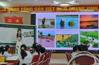 Giáo viên Hải Phòng dạy minh họa Ngữ văn 6, có Tổng Chủ biên 2 bộ sách cùng dự