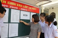 Thí sinh Hải Phòng được phúc khảo bài thi ngay sau khi công bố điểm thi vào 10