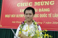 Gặp gỡ nam sinh Hải Phòng đoạt huy chương Vàng Olympic Hoá học quốc tế