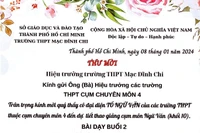 TPHCM: Cụm 4 tổ chức dự giờ giữa các trường, GV than phiền, Cụm trưởng nói gì?