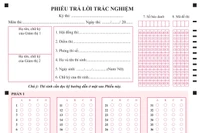 Hướng dẫn thí sinh cách trả lời trắc nghiệm trong kỳ thi tốt nghiệp THPT 2025