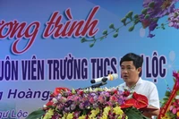 Đánh giá lại, cựu Hiệu trưởng cấp 2 Ngư Lộc xuống 'Không hoàn thành nhiệm vụ'