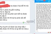 Giáo viên nói gì về thông tin 'ép' học sinh không được thi vào 10 vì học lực kém