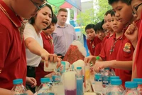 Trải nghiệm thú vị của HS TH Lý Thái Tổ trong Ngày hội Steam day 2023