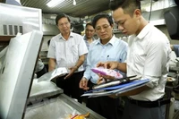 Thí điểm thanh tra chuyên ngành an toàn thực phẩm tại 9 tỉnh thành