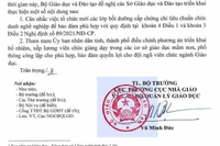 Bộ chỉ đạo nước đôi về chứng chỉ chức danh nghề nghiệp giáo viên, cơ sở làm sao?