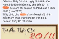 Giảm giá giáo án ngày 20/11, nghe sao đắng chát