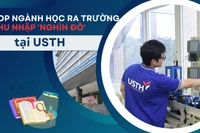 Top ngành học ra trường thu nhập 'nghìn đô' tại USTH: SV được đào tạo ra sao?