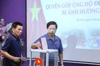 ĐH Công nghệ và Quản lý Hữu Nghị chung tay ủng hộ đồng bào bị ảnh hưởng bão, lũ