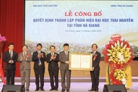 Thành lập Phân hiệu Đại học Thái Nguyên tại tỉnh Hà Giang