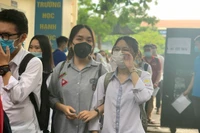 Đề thi môn Toán dễ, bám sát đề thi minh họa lần 2 của Bộ 