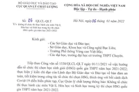 Lý, Hóa, Sinh sẽ không có phần thi thực hành trong kỳ thi học sinh giỏi quốc gia