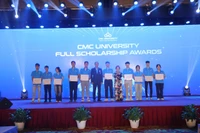 Trường Đại học CMC khai giảng khoá 3, trao quỹ học bổng 96 tỷ đồng 