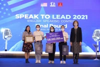 Học sinh Quảng Trị vô địch cuộc thi hùng biện tiếng Anh Speak to Lead