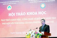CLB các trường ĐH địa phương tổ chức hội thảo về phát triển khoa học, công nghệ