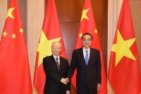 Tổng Bí thư Nguyễn Phú Trọng hội kiến Thủ tướng Quốc vụ viện Trung Quốc 