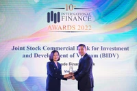 BIDV nhận giải thưởng quốc tế về tài trợ chuỗi cung ứng và xuất nhập khẩu