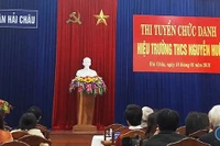 Bổ nhiệm hiệu trưởng, tóm lại là phải qua thi tuyển