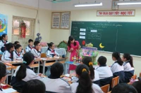 Một lớp học tham dự thi giáo viên dạy giỏi (Ảnh: Cổng thông tin điện tử Hải Phòng)