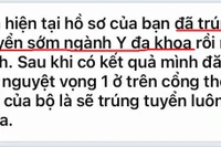 Đỗ ngành Y khoa bằng xét học bạ, điểm tốt nghiệp Sinh lại dưới 5 gây lo ngại