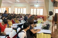 Tập huấn giáo viên và giới thiệu về chương trình 2018 (Ảnh Báo Giáo dục và Thời đại)