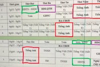Ảnh phụ huynh cung cấp