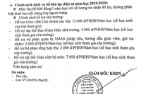 Vì sao nhiều trường học sốt sắng vận động phụ huynh đăng ký sổ liên lạc điện tử?