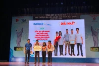 Nhóm sinh viên Trường Đại học kinh tế Đà Nẵng giành giải thưởng Euréka-2019