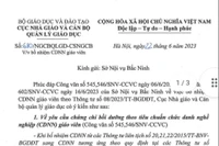 Bộ GD hướng dẫn bổ nhiệm từ hạng cũ sang mới không yêu cầu chứng chỉ CDNN 