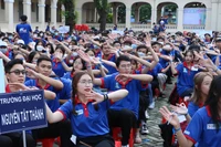TP.HCM: Hơn 18.000 sinh viên tình nguyện hỗ trợ thí sinh dự thi tốt nghiệp THPT