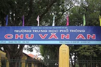 Hiệu trưởng cấp 3 Chu Văn An, Hà Nội có nhờ giáo viên xin tiền cựu phụ huynh?