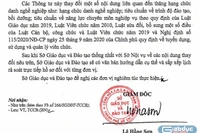 Cơ hội thăng hạng III lên hạng II của giáo viên phổ thông Sài Gòn đang hẹp lại