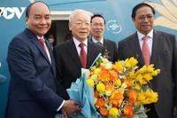 Tổng Bí thư Nguyễn Phú Trọng lên đường thăm chính thức nước CHND Trung Hoa